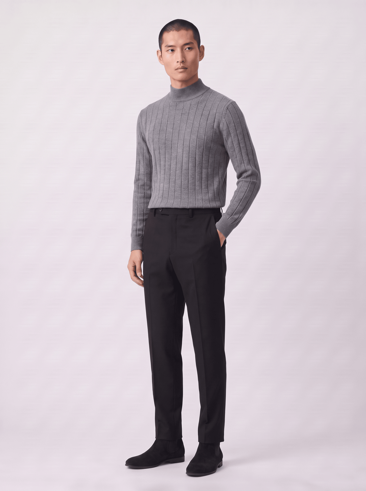 Belgravia Mock Neck - T. Crown London