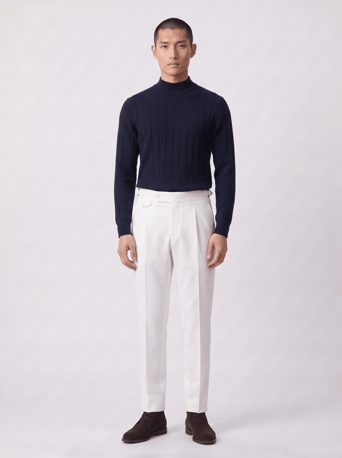 Belgravia Mock Neck - T. Crown London