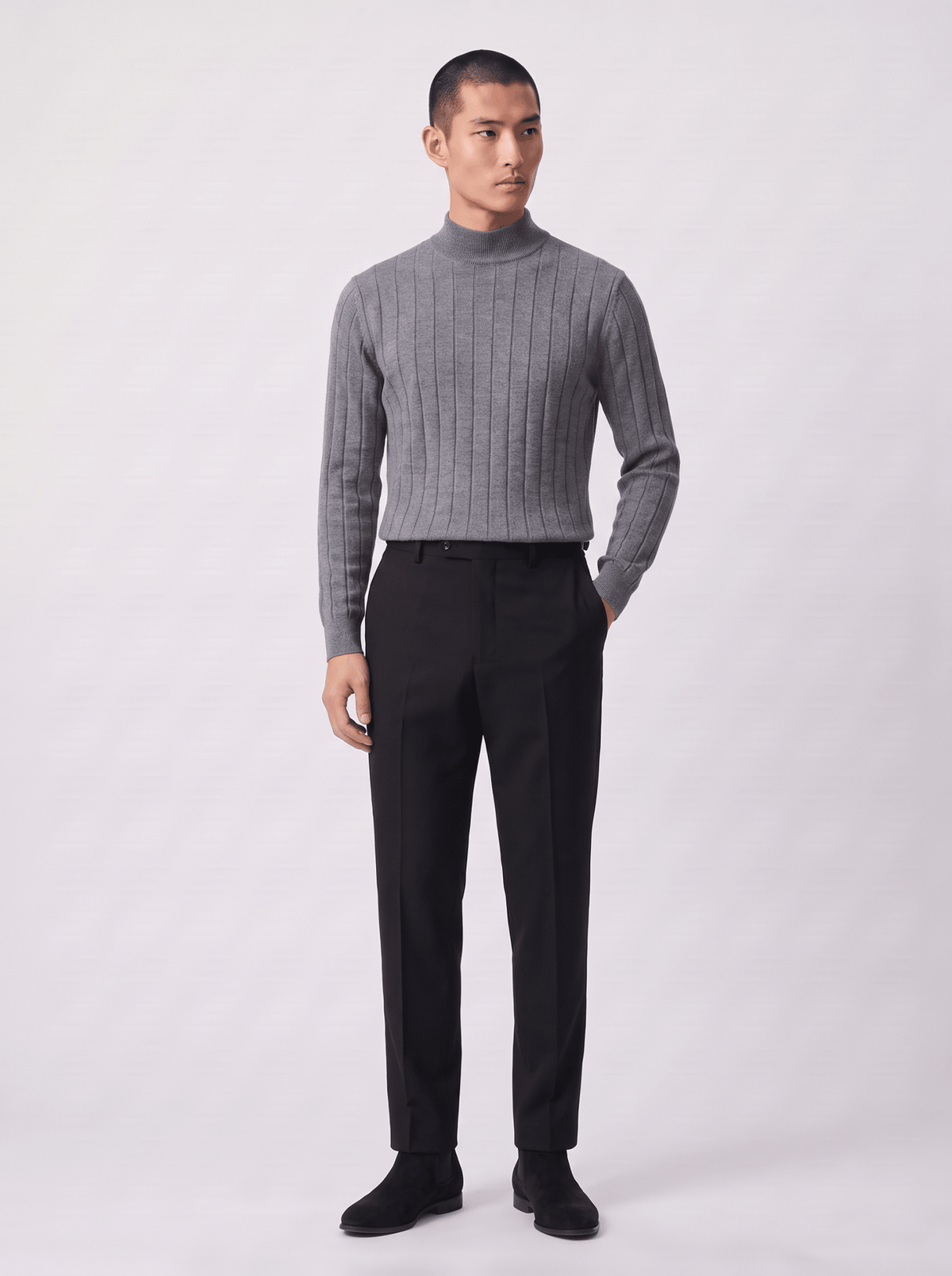 Belgravia Mock Neck - T. Crown London