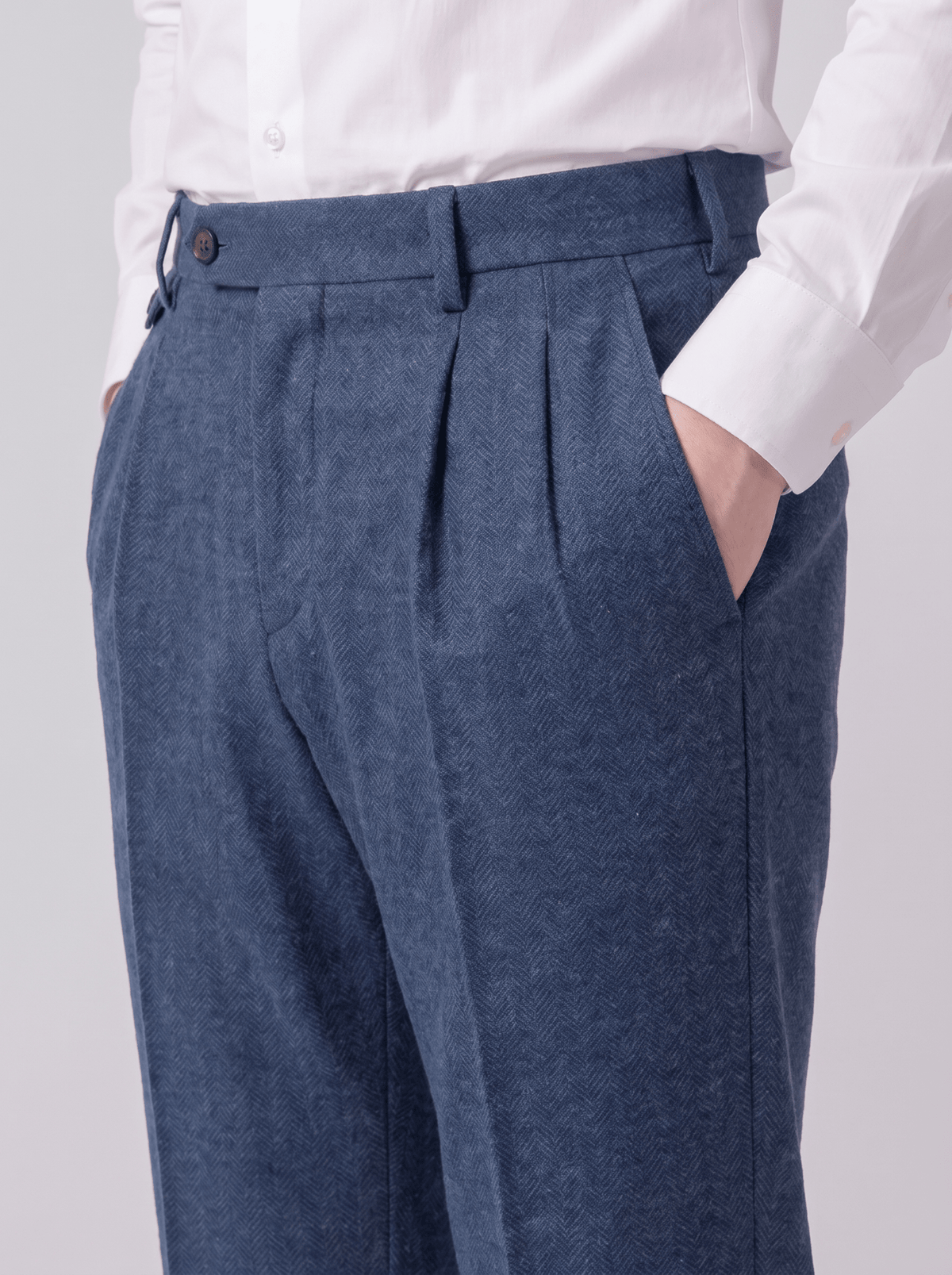 Notting Hill Wool Trousers - T. Crown London