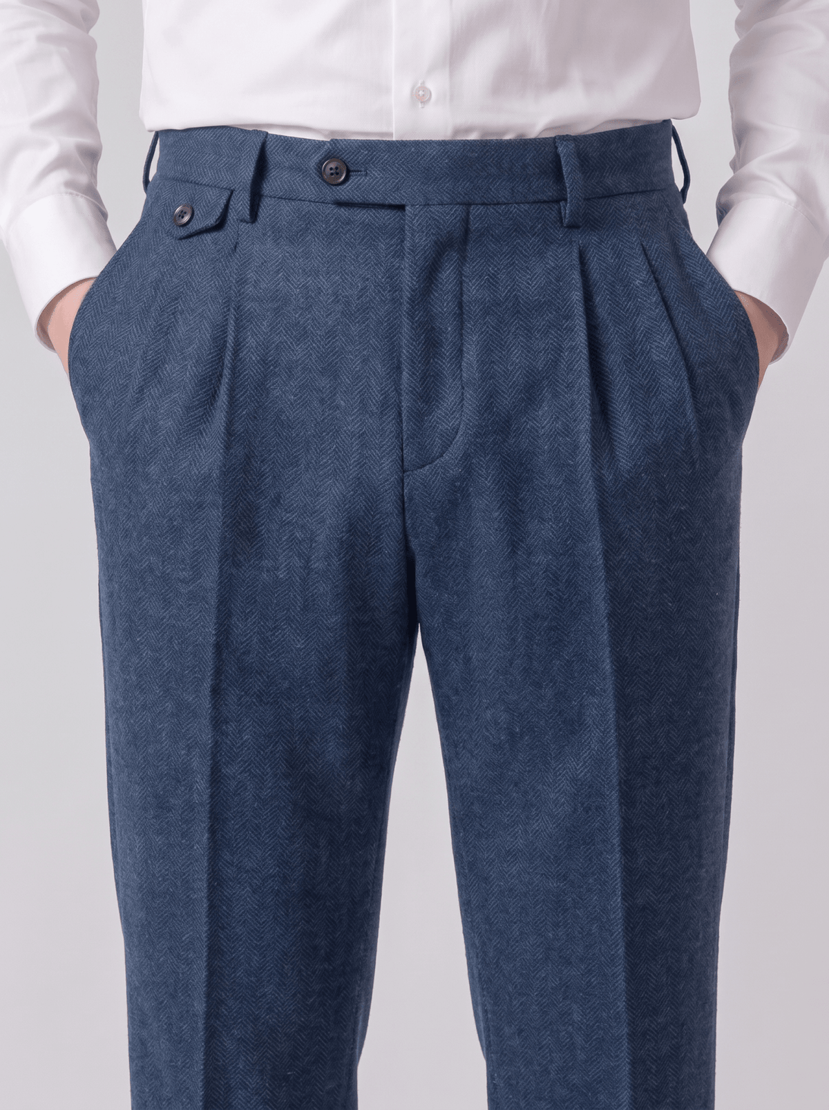 Notting Hill Wool Trousers - T. Crown London
