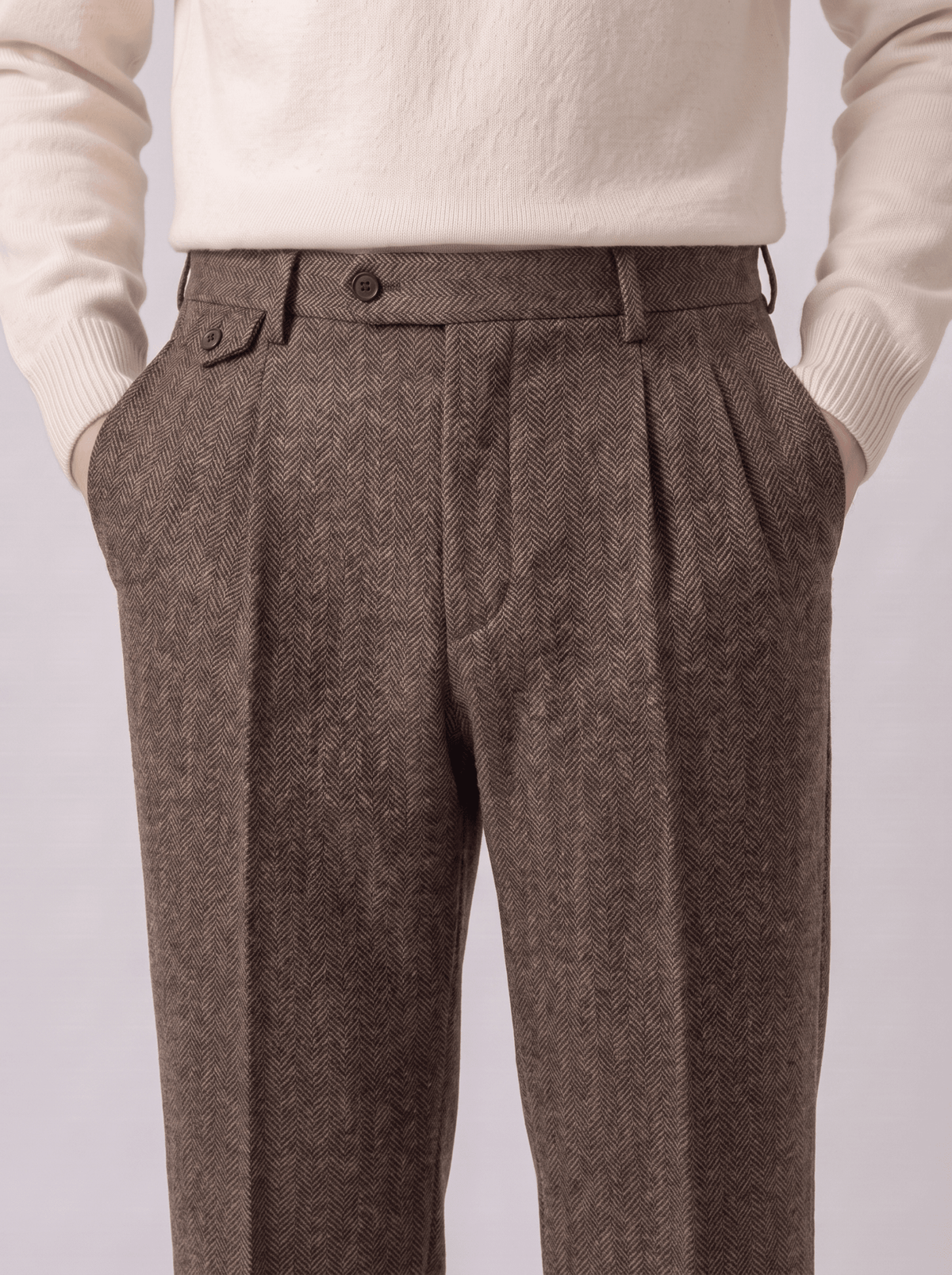 Notting Hill Wool Trousers - T. Crown London