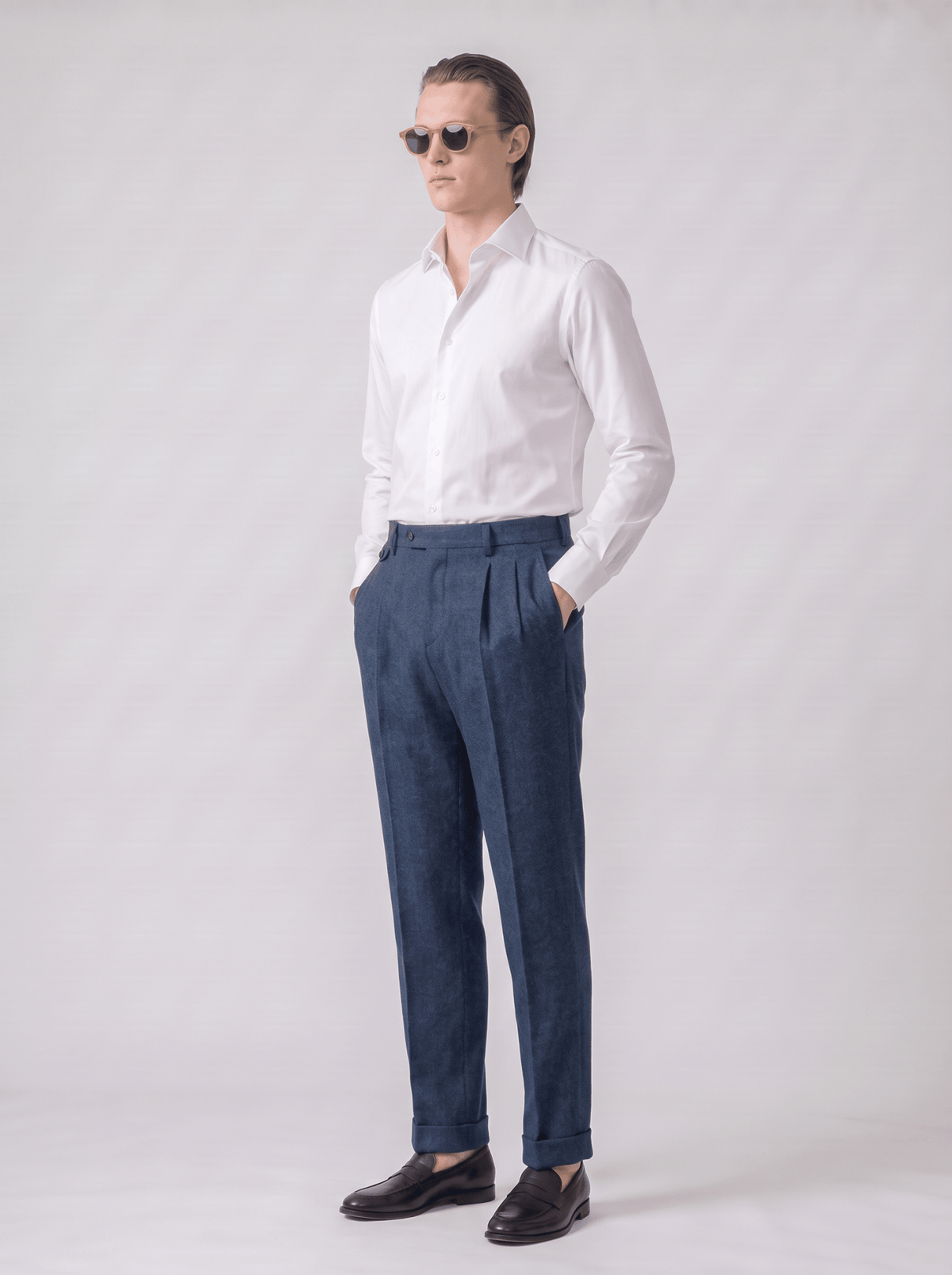Notting Hill Wool Trousers - T. Crown London