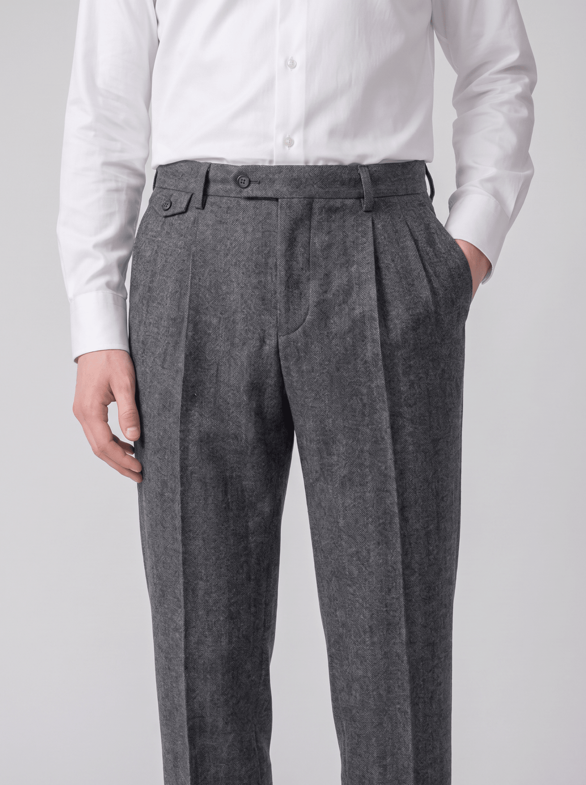 Notting Hill Wool Trousers - T. Crown London