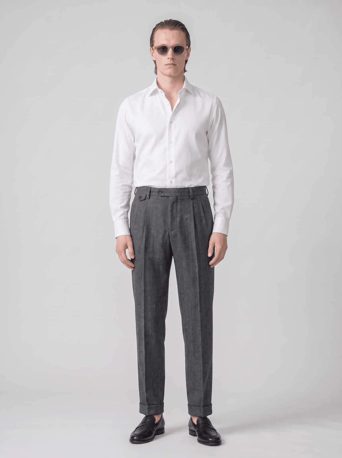 Notting Hill Wool Trousers - T. Crown London