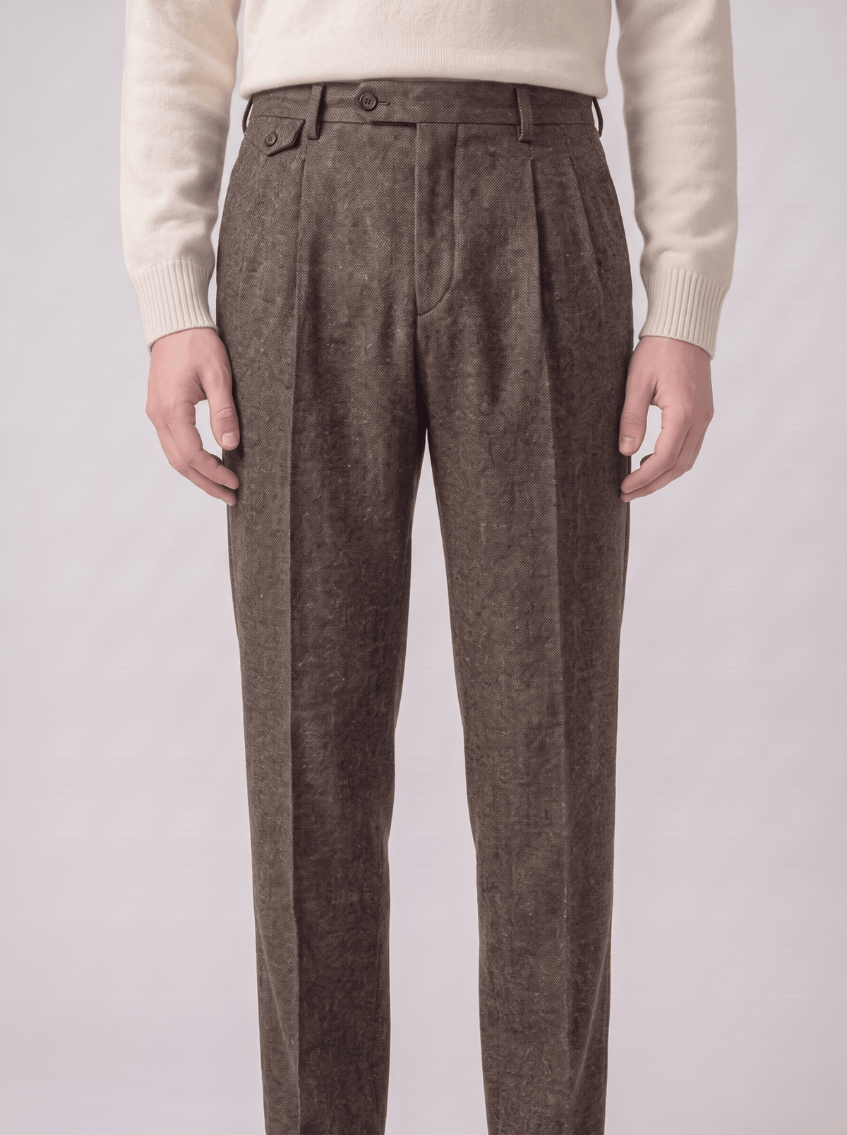 Notting Hill Wool Trousers - T. Crown London