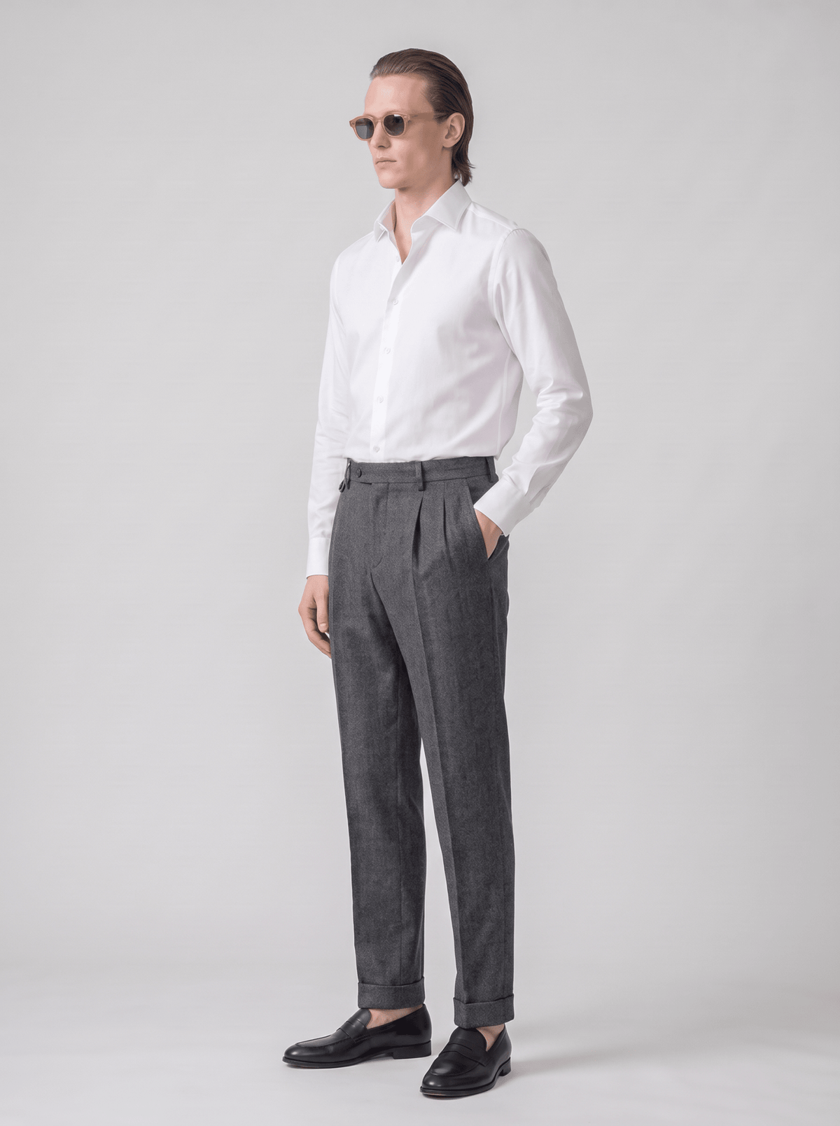 Notting Hill Wool Trousers - T. Crown London
