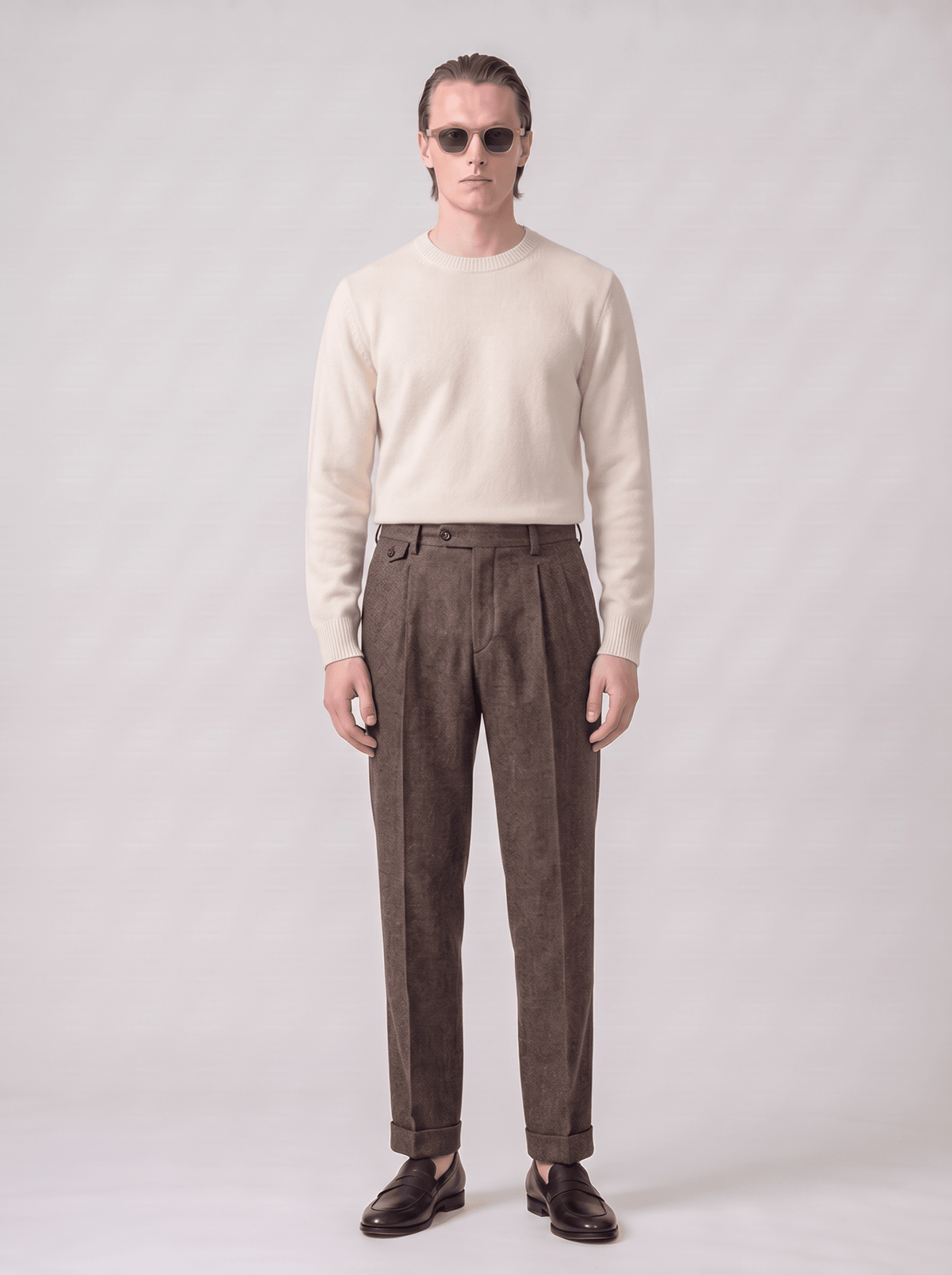 Notting Hill Wool Trousers - T. Crown London
