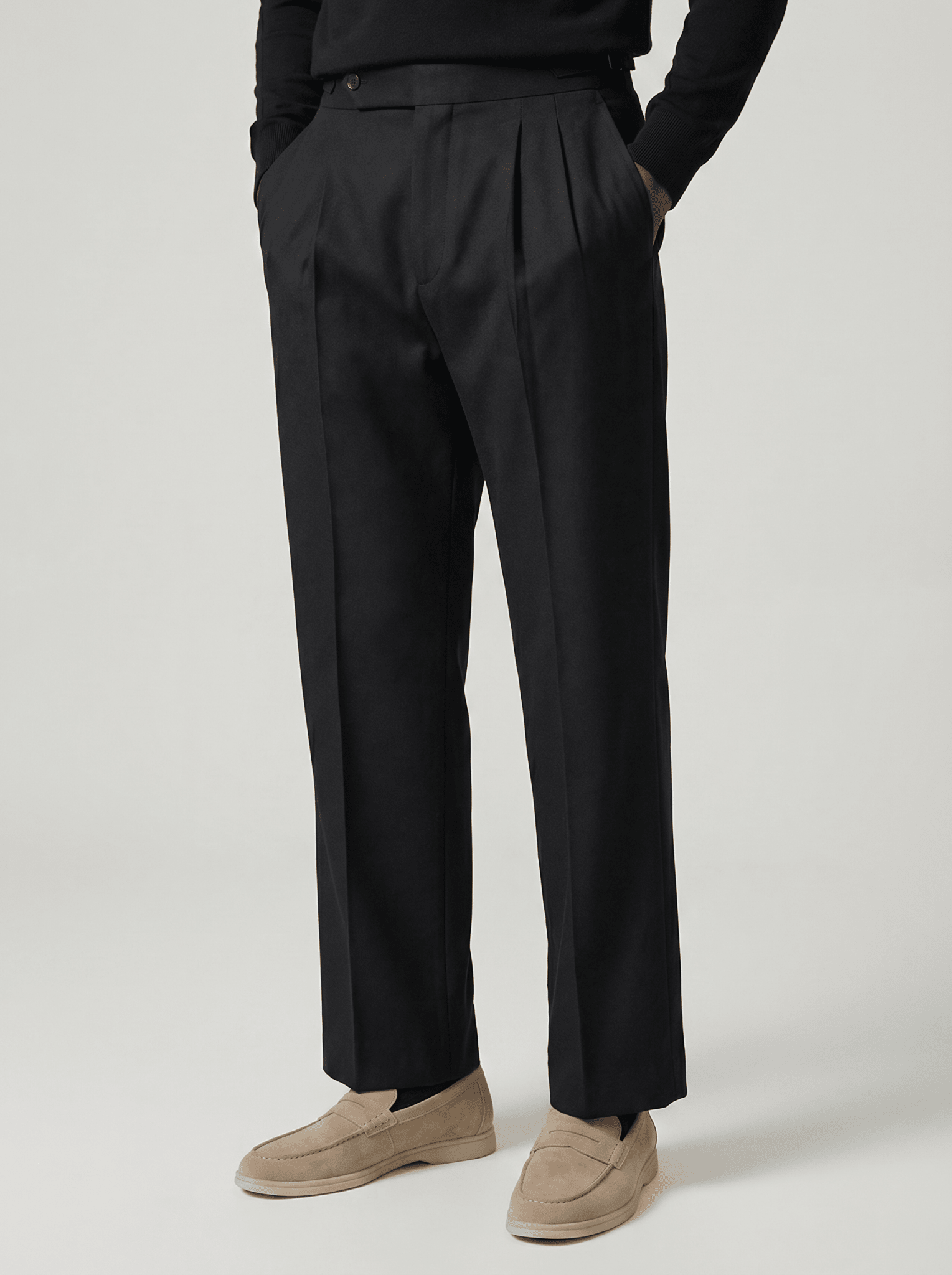 Pantalone Amalfi con Pinces - T. Crown London