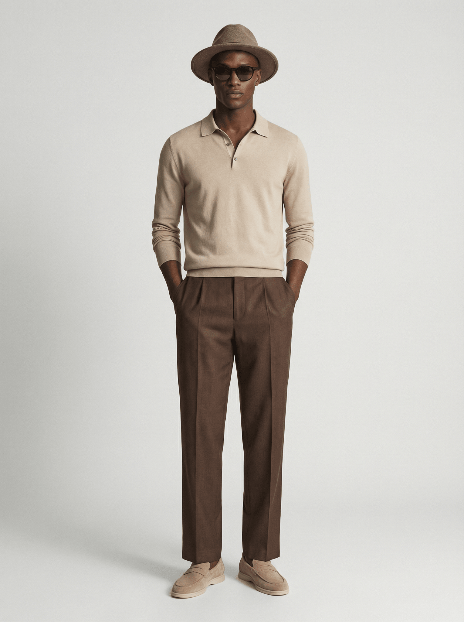 Pantalone Amalfi con Pinces - T. Crown London