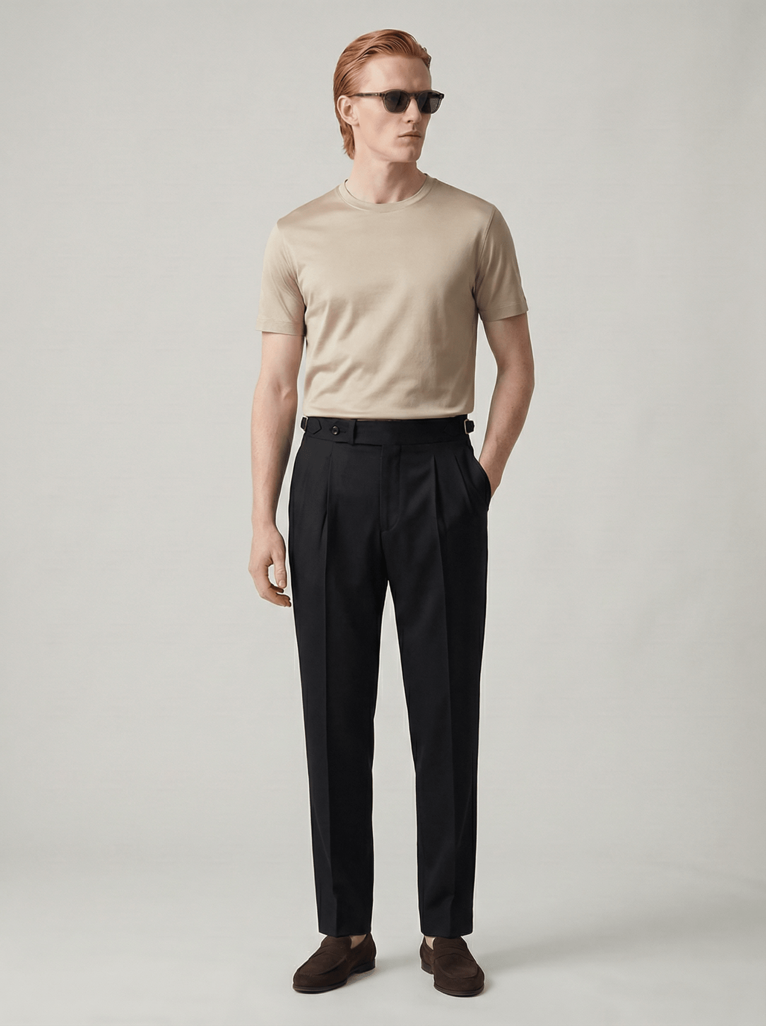 Pantalone Torino con Pinces - T. Crown London