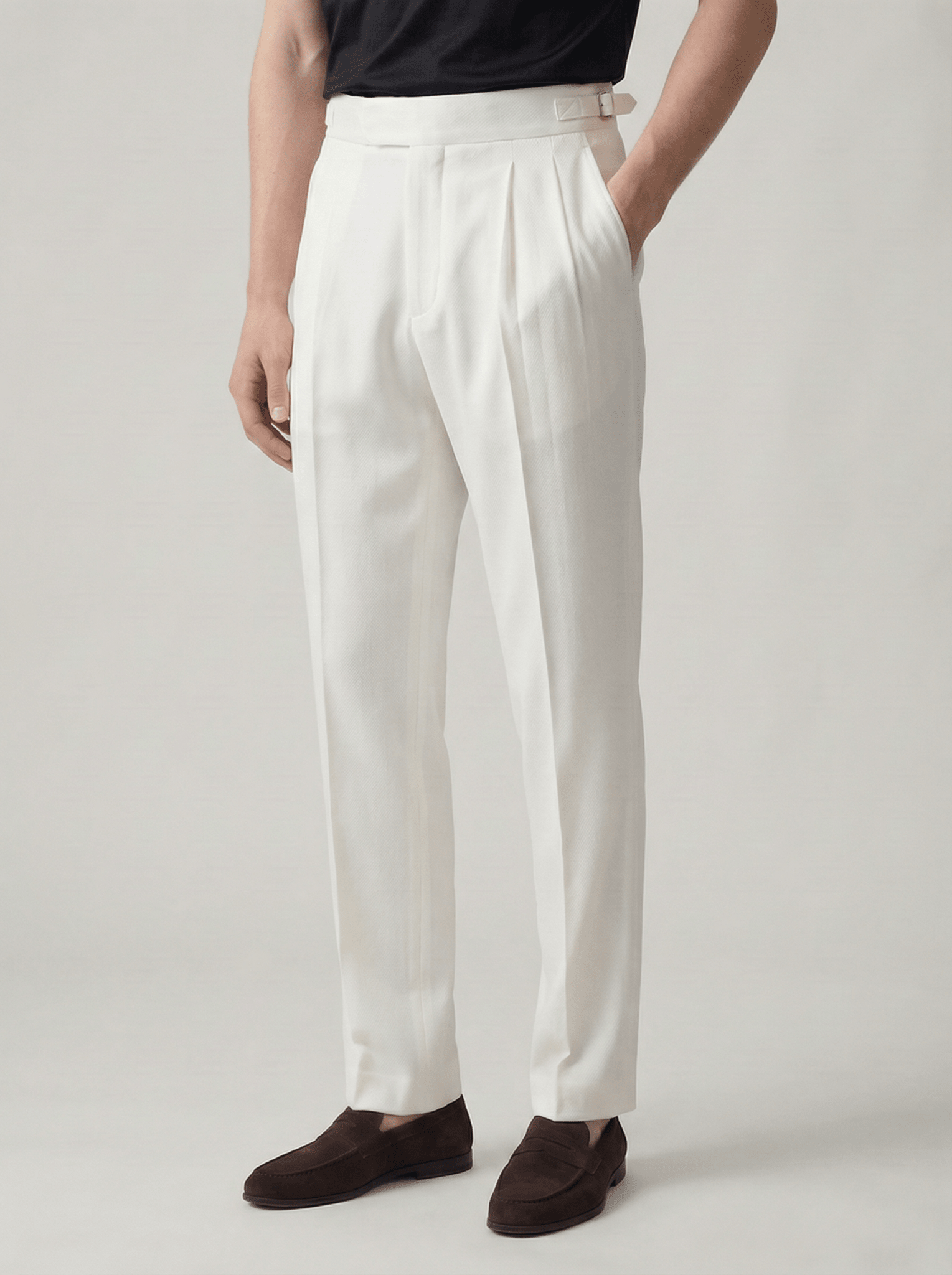 Pantalone Torino con Pinces - T. Crown London