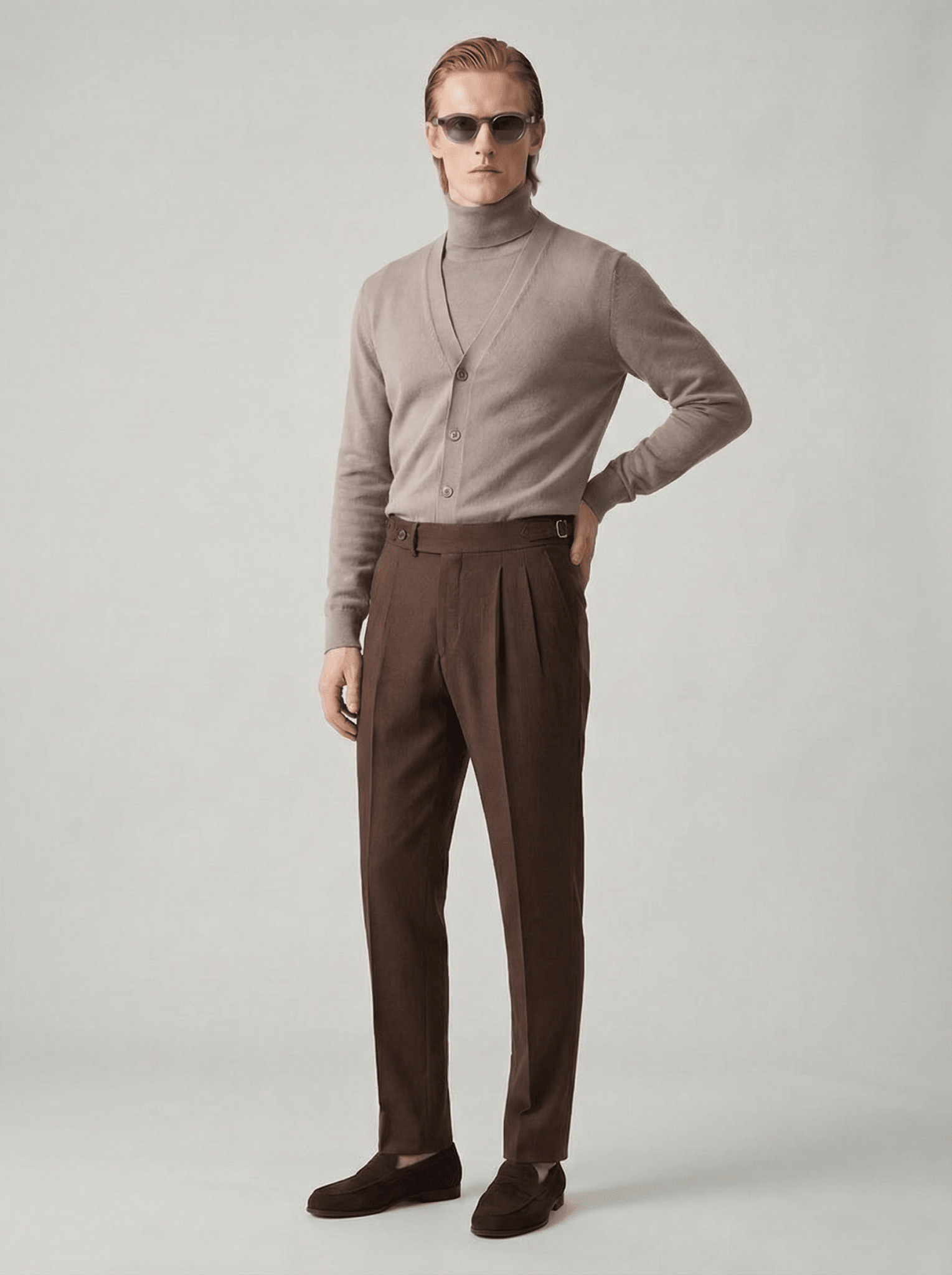 Pantalone Torino con Pinces - T. Crown London