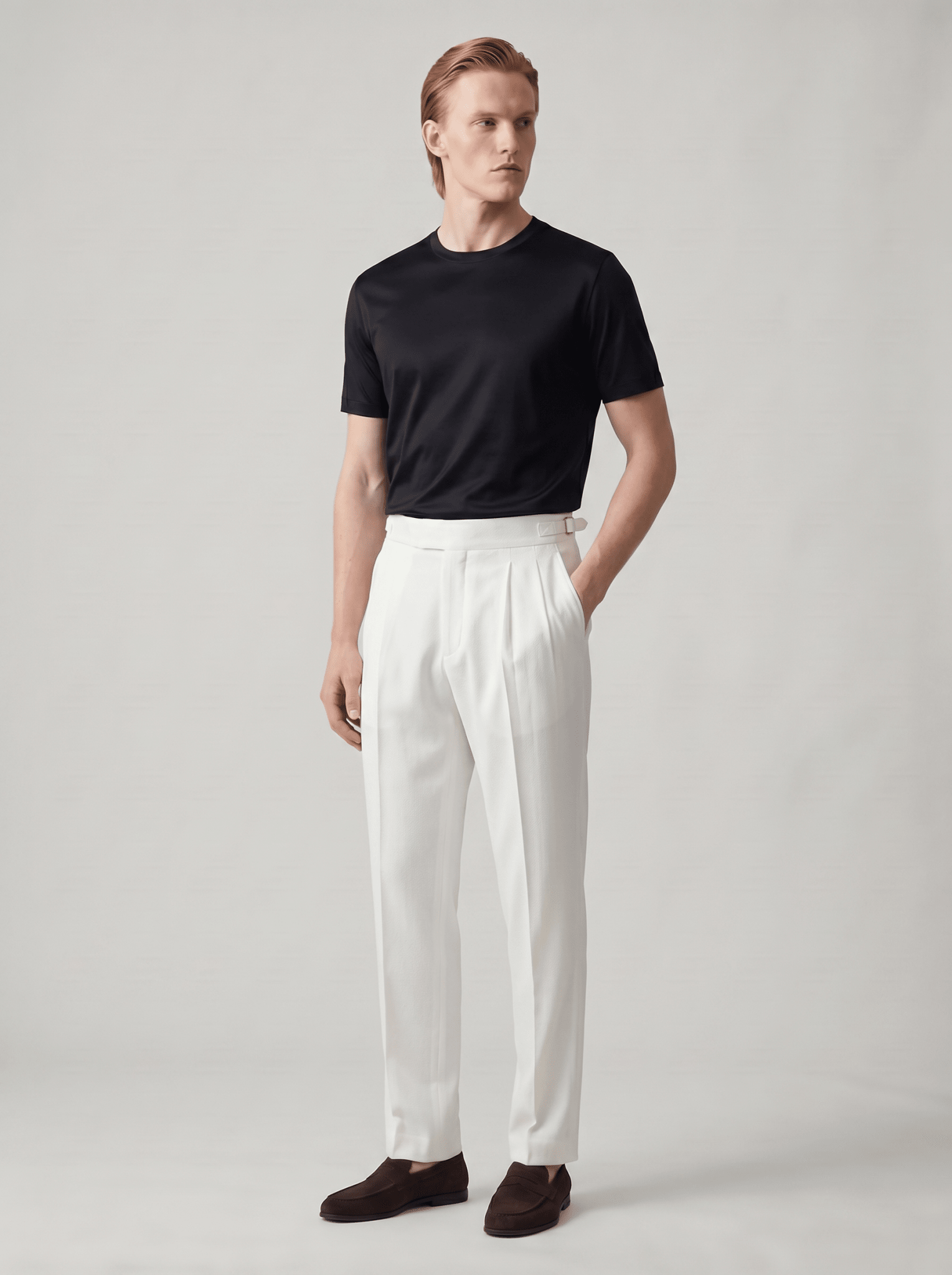 Pantalone Torino con Pinces - T. Crown London