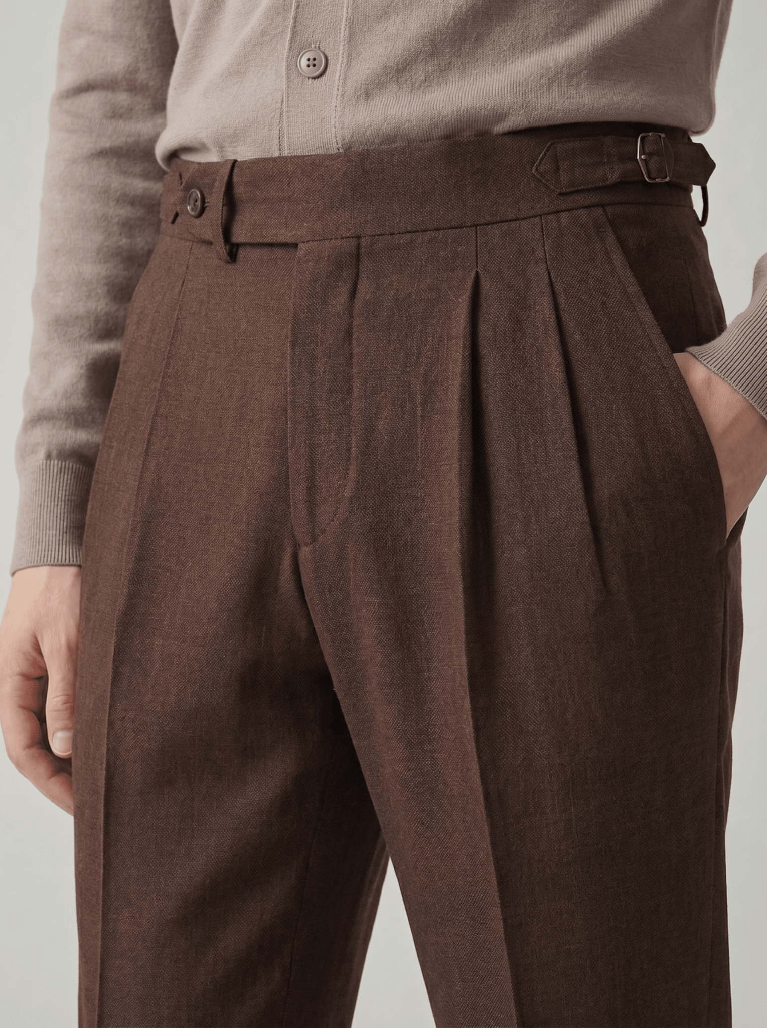 Pantalone Torino con Pinces - T. Crown London