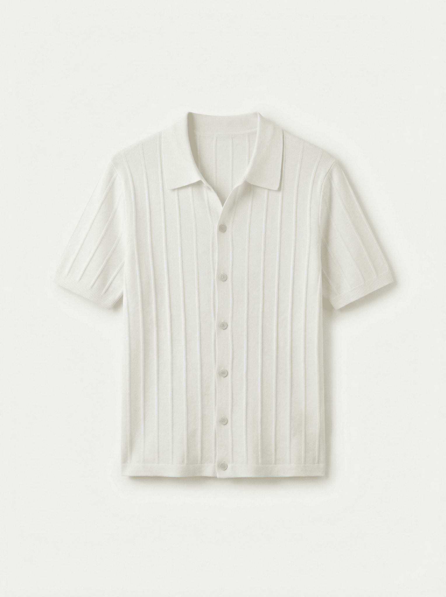 Rib Knit Polo - T. Crown London