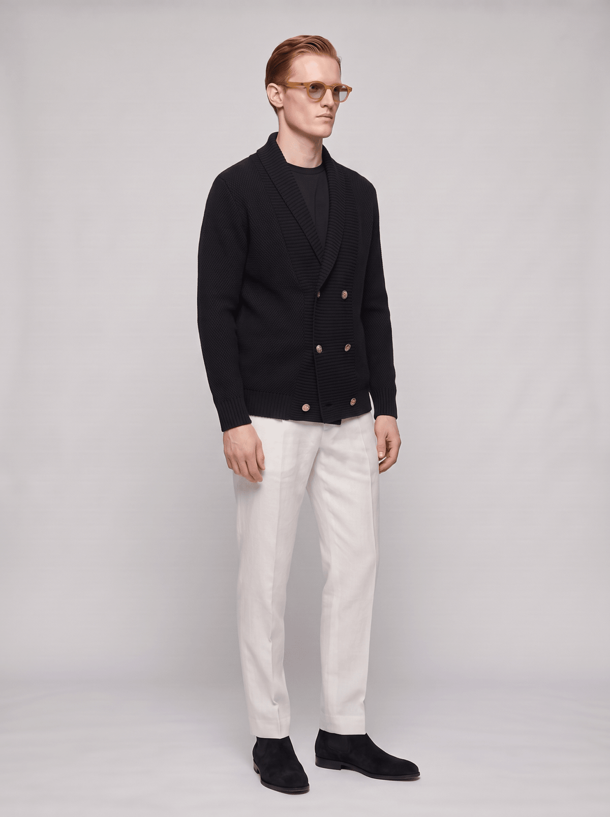 Windsor Shawl Cardigan - T. Crown London