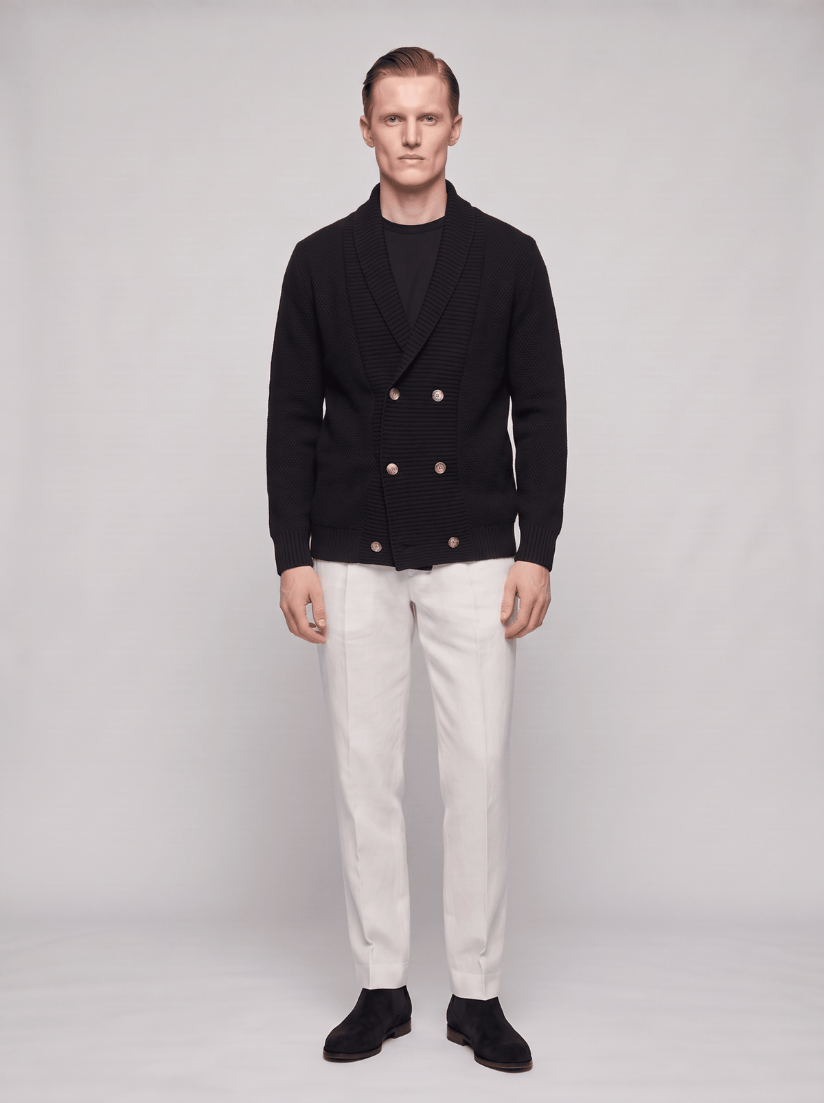 Windsor Shawl Cardigan - T. Crown London