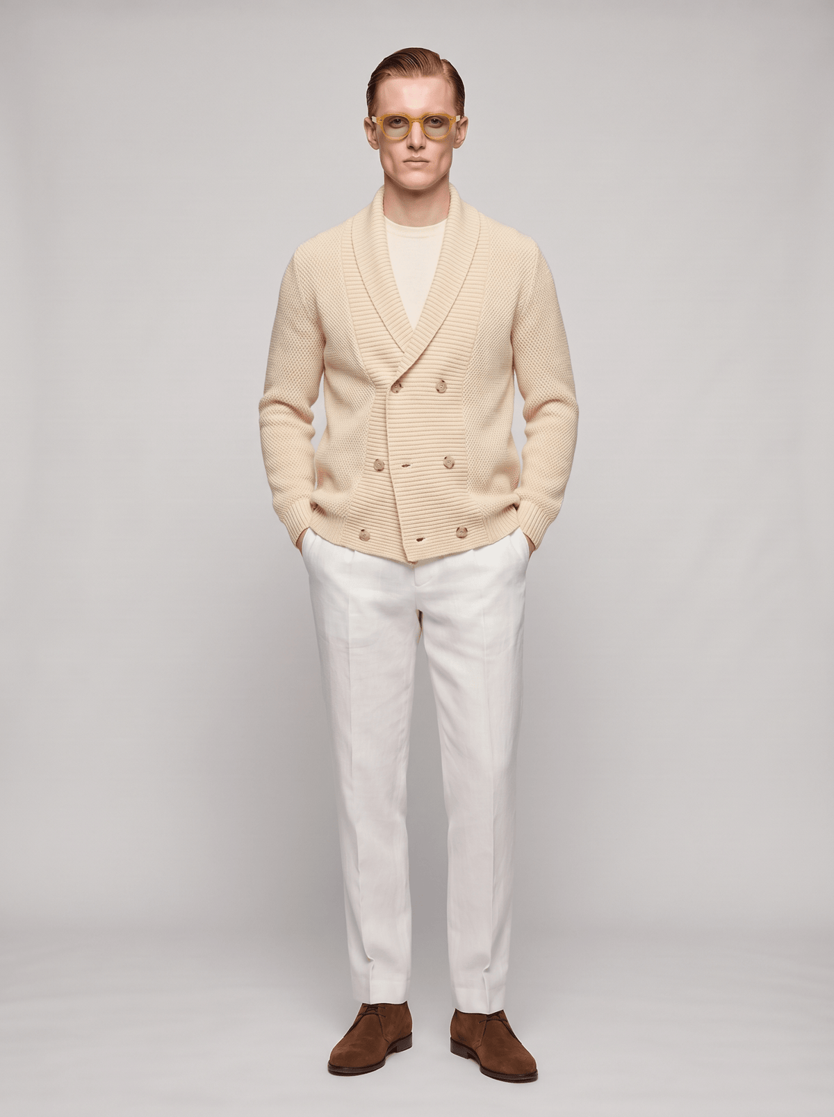 Windsor Shawl Cardigan - T. Crown London